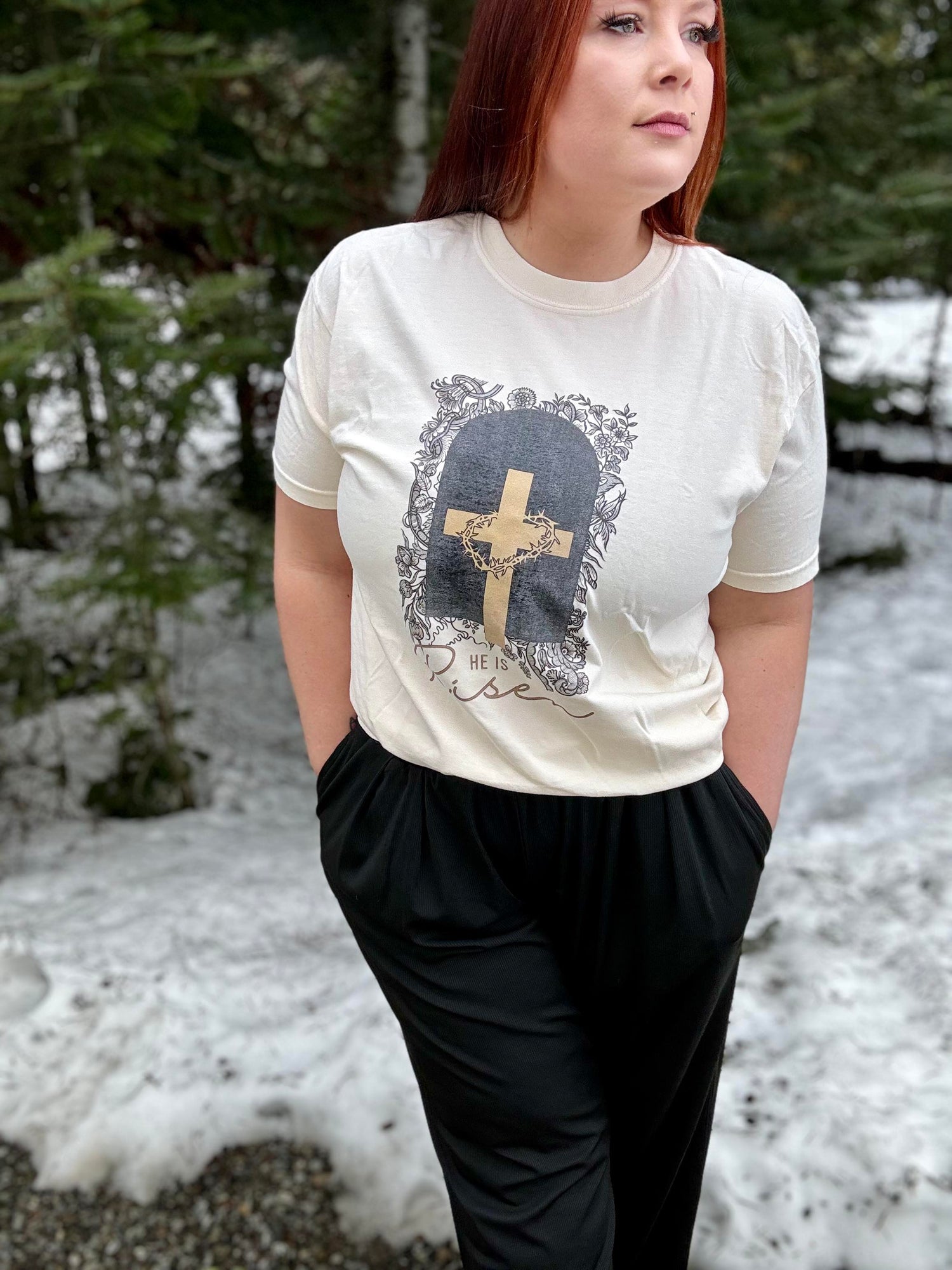 He is Risen Graphic Tee