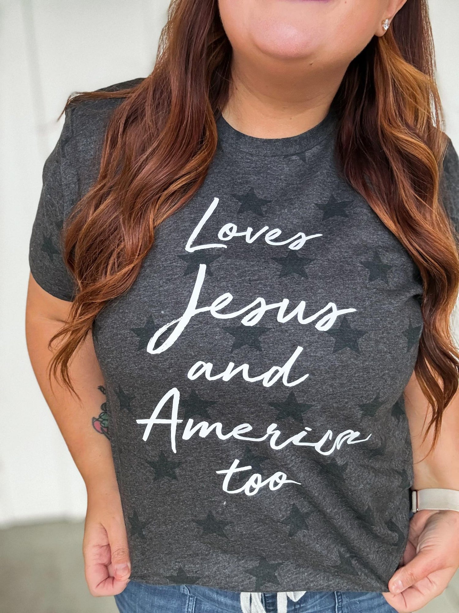 Loves Jesus & America Too