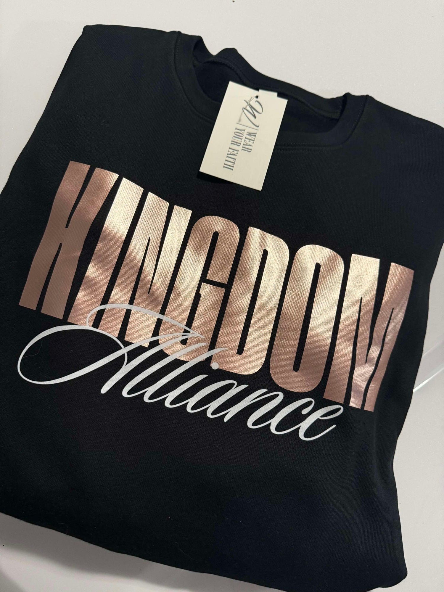 Kingdom Alliance Rosegold Crewneck