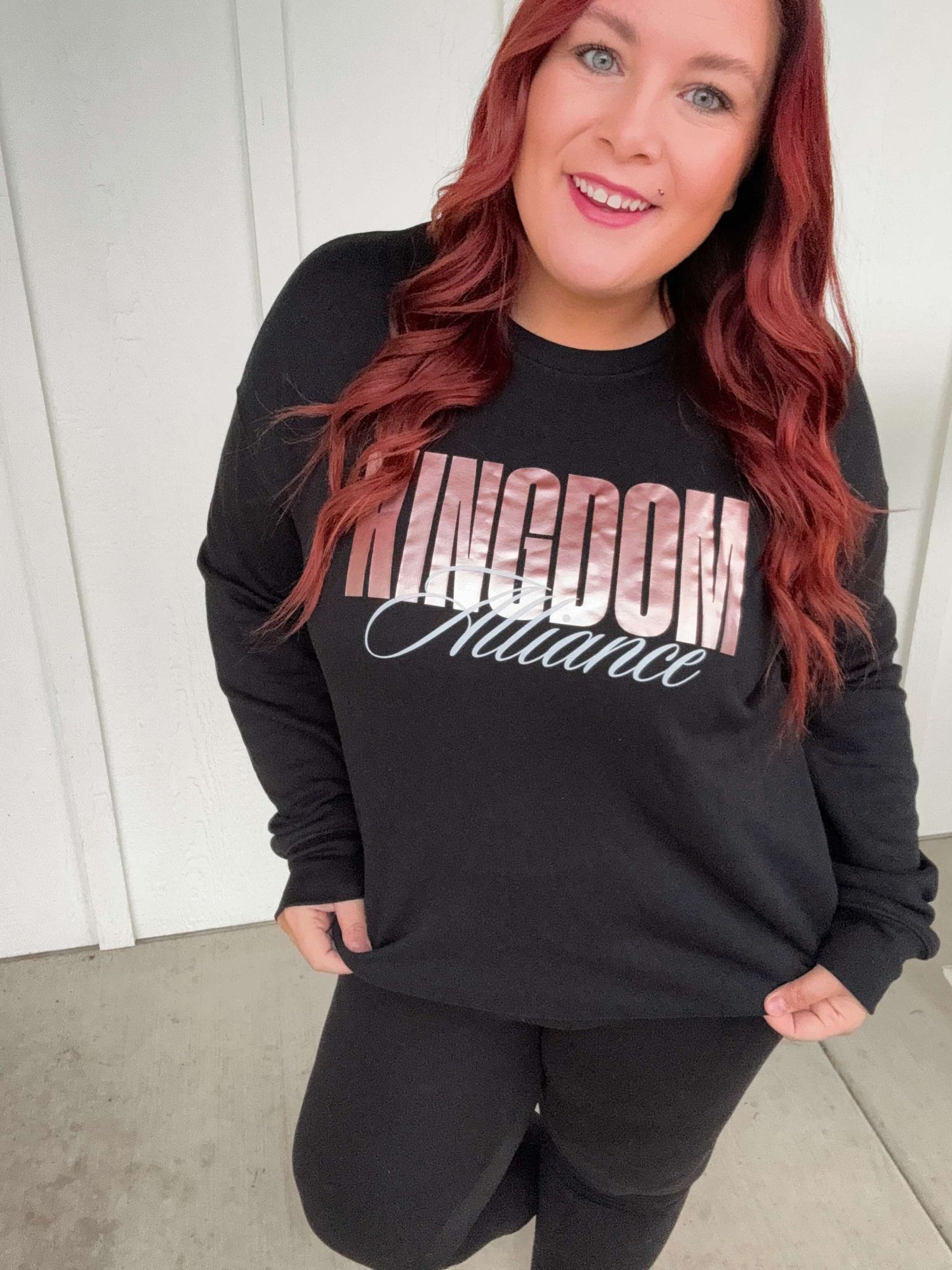 Kingdom Alliance Rosegold Crewneck