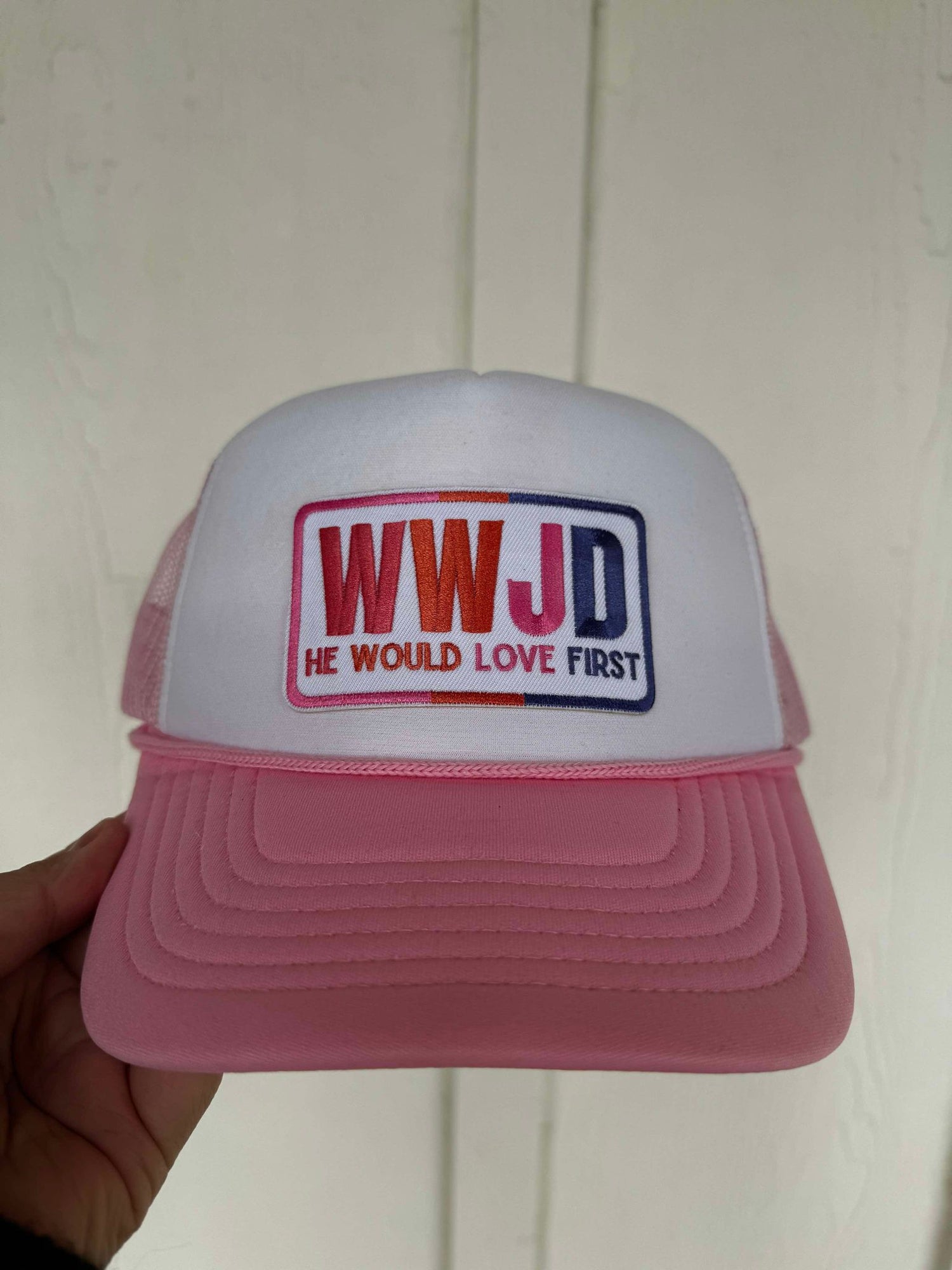 WWJD Trucker Hat