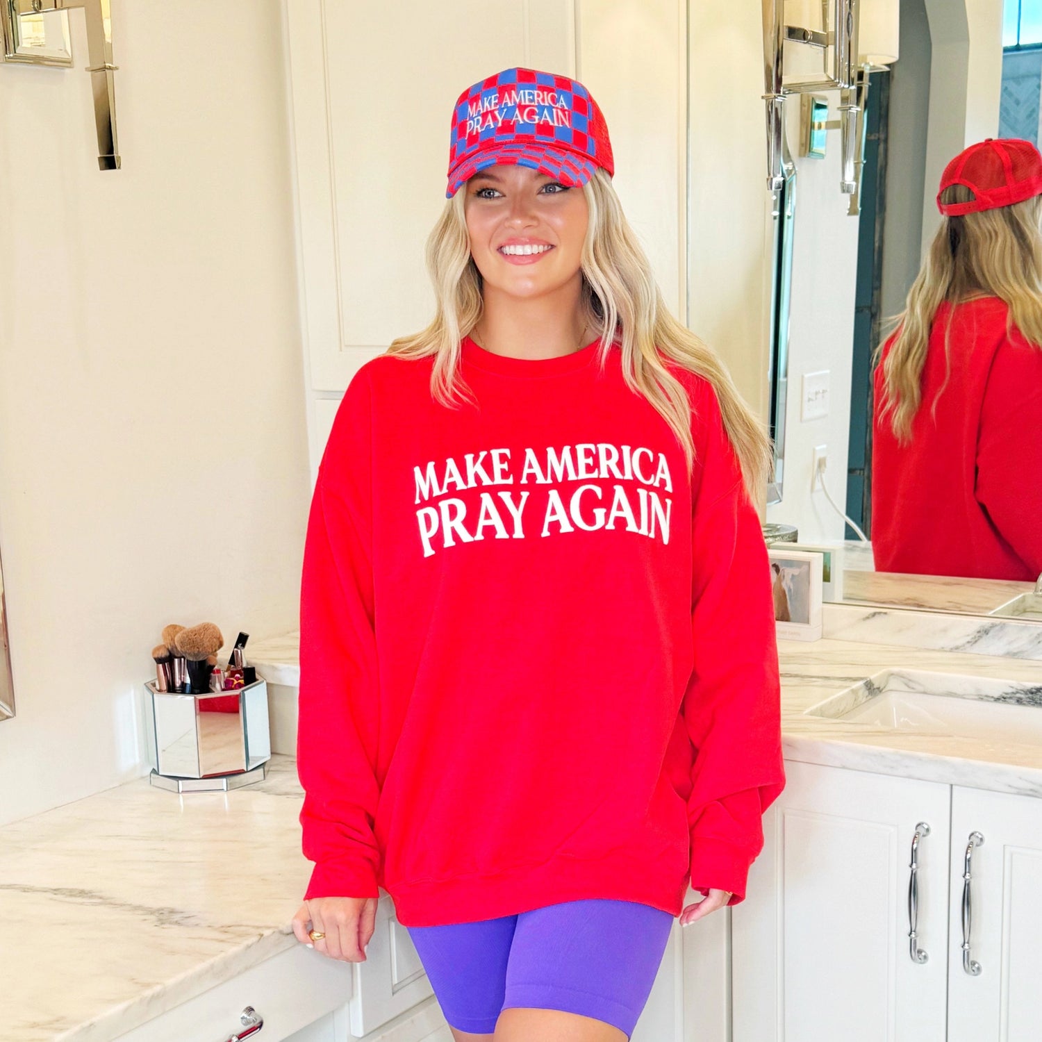 Make America Pray Again Crewneck Sweatshirt