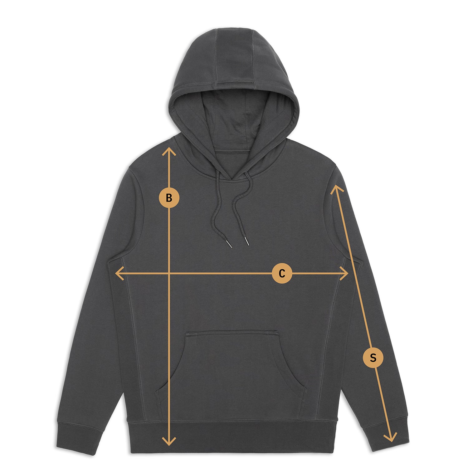 You are Enough Hoodie in Blue