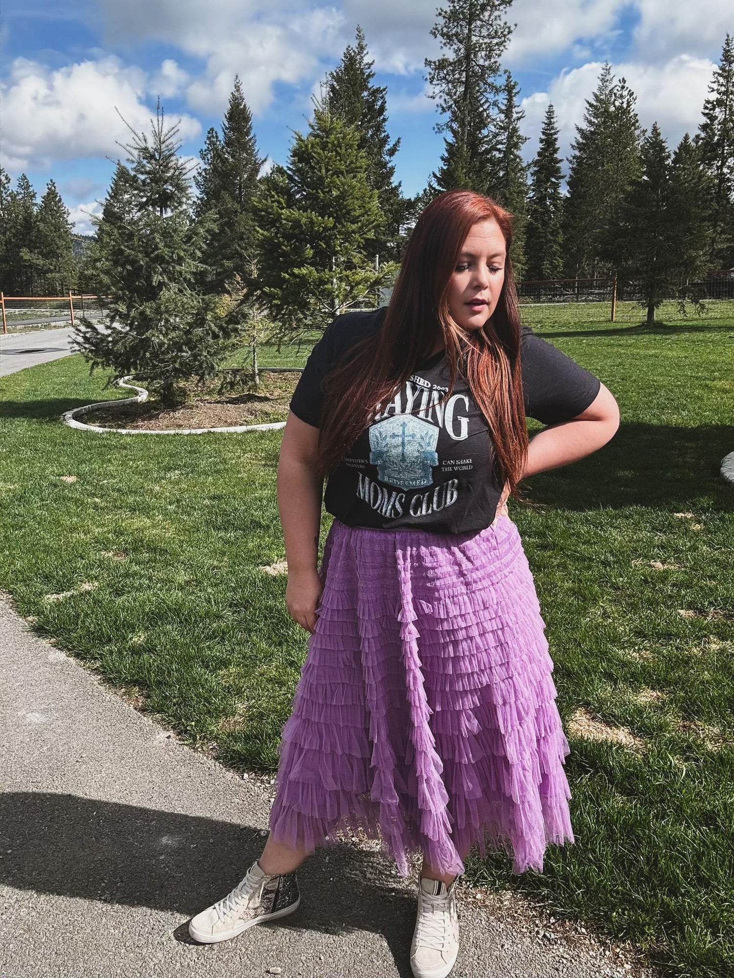 Tulle Maxi Skirt