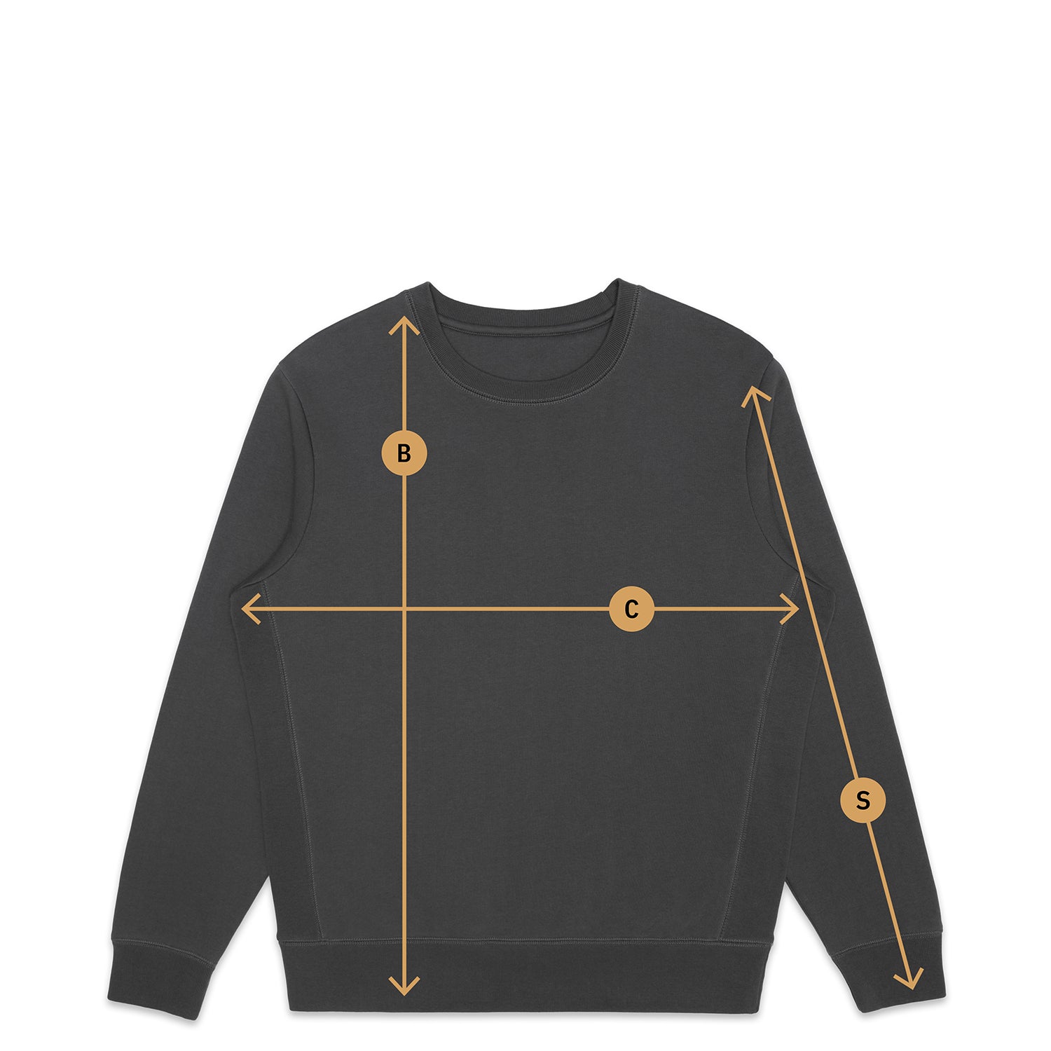 Overthinker Crewneck in Peach