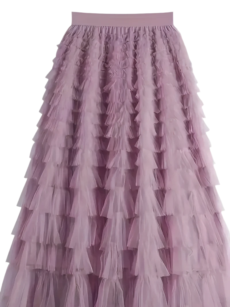 Tulle Maxi Skirt