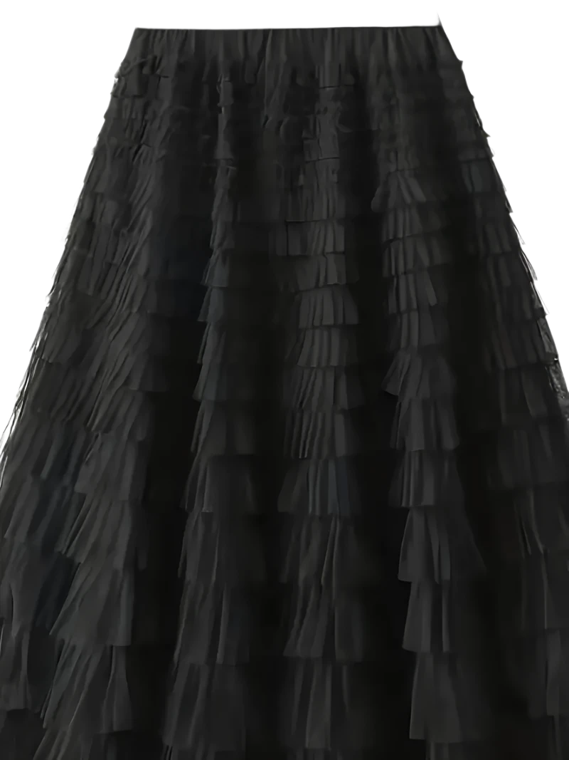 Tulle Maxi Skirt